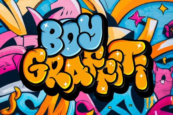 Boy Graffiti: Capturing Urban Edge in Your Designs