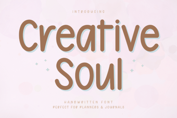 Creative Soul: A Soft and Minimal Handwritten Font
