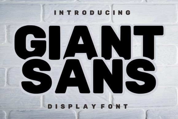 Giant Sans: Command Attention with Bold Modern Typography