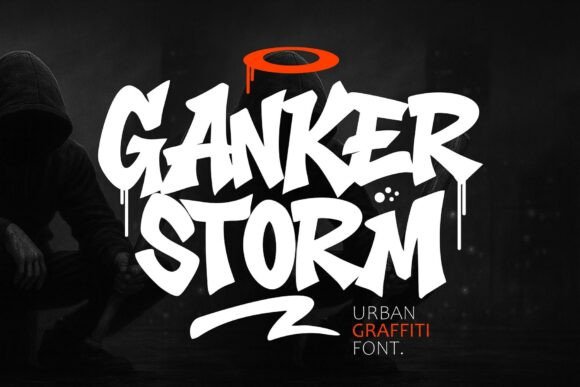 Ignite Your Projects with Ganker Storm Font