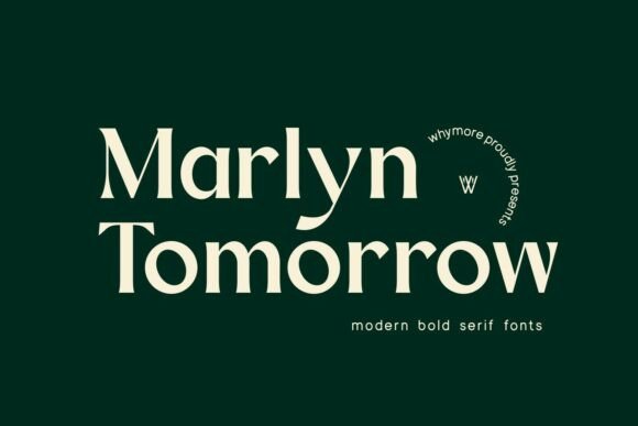 Marlyn Tomorrow: The Luxury Serif for Timeless Branding
