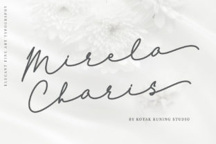 Mirela Charis: The Sweet Cursive for Signatures & Logos