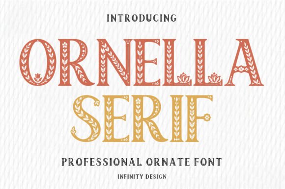 Ornella Serif: Where European Folk Art Meets Modern Design