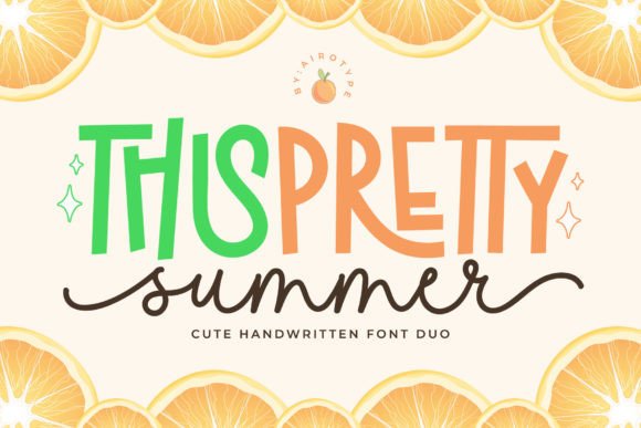 Pretty Summer: A Font Duo for Playful, Modern Design
