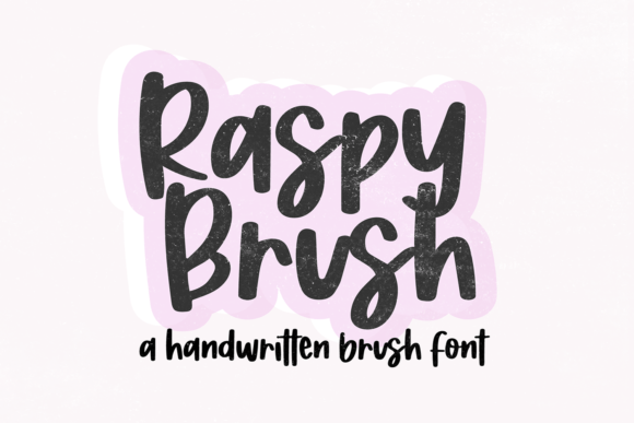 Raspy Brush: A Bold Statement for Modern Branding