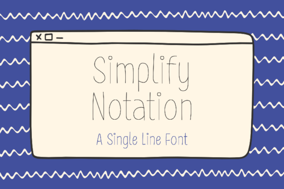 Simplify Notation: The Modern Script for Clean Design