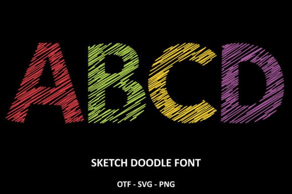 Sketch Doodles: A Handcrafted Font for Authentic Design