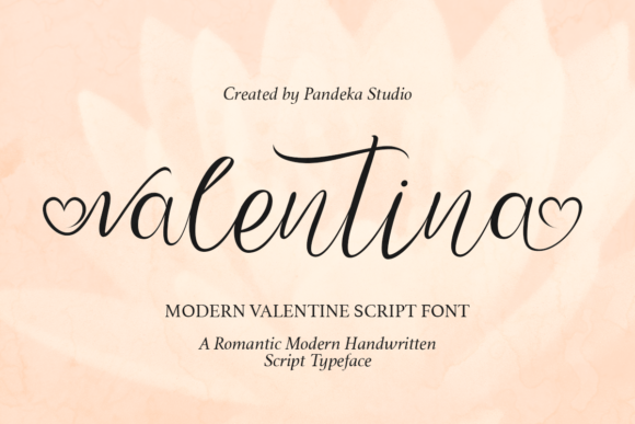 Valentina: The Handwritten Calligraphy Heart Font