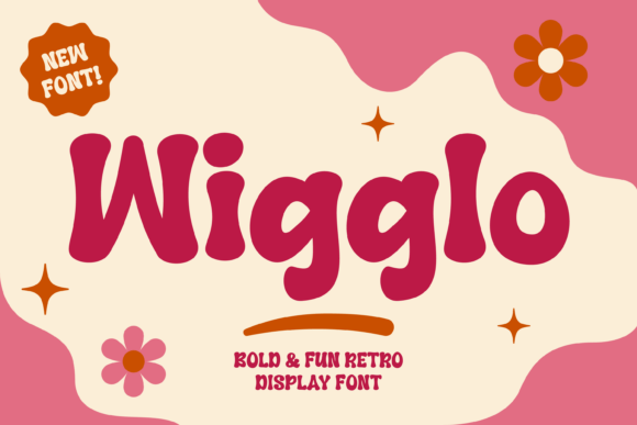 Wigglo: A Retro Display Font Bursting with Personality