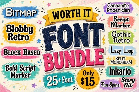 Worth It: A Font Bundle That Actually Delivers